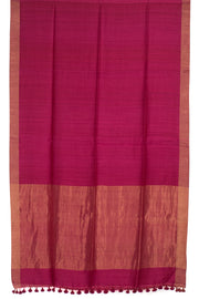 Magenta Matka Silk Saree 10059307