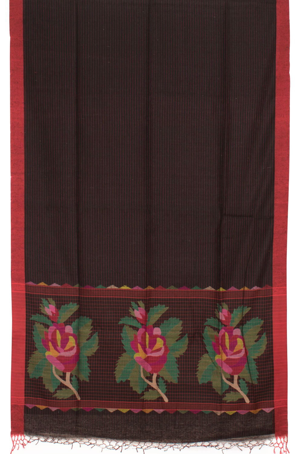Bengal Jamdani Matka Silk Saree 10059318