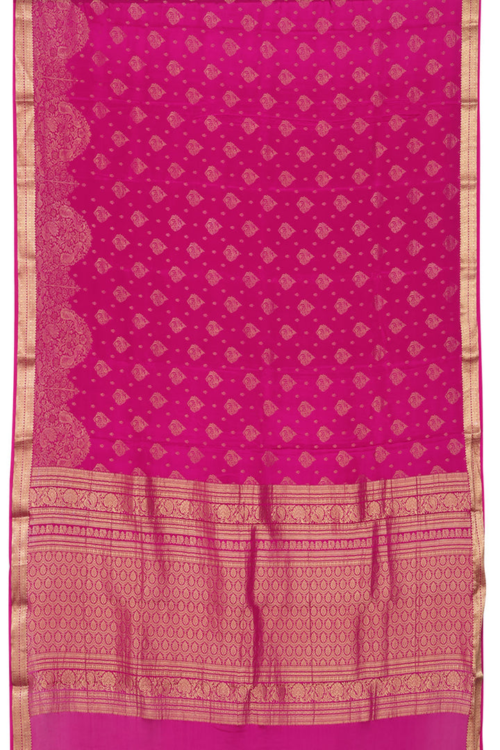 Mysore Crepe Silk Saree 10060495