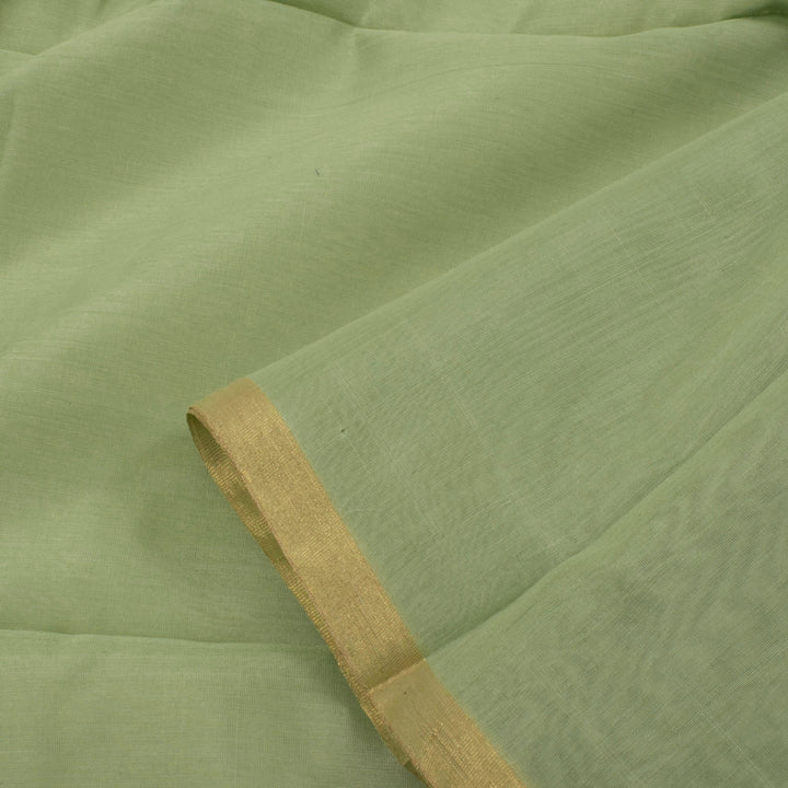 Printed Chanderi Silk Cotton 2 pc Salwar Suit Material 10054804
