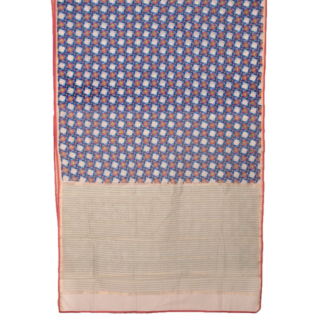 Printed Handloom Chanderi Silk Cotton Saree 10054807