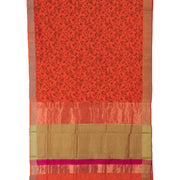 Printed Handloom Chanderi Silk Cotton Saree 10054813