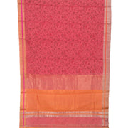 Printed Handloom Chanderi Silk Cotton Saree 10054818