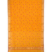 Printed Handloom Chanderi Silk Cotton Saree 10054819
