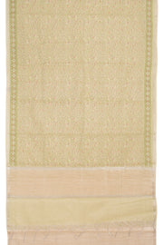 Hand Block Printed Silk Cotton Saree 10059299