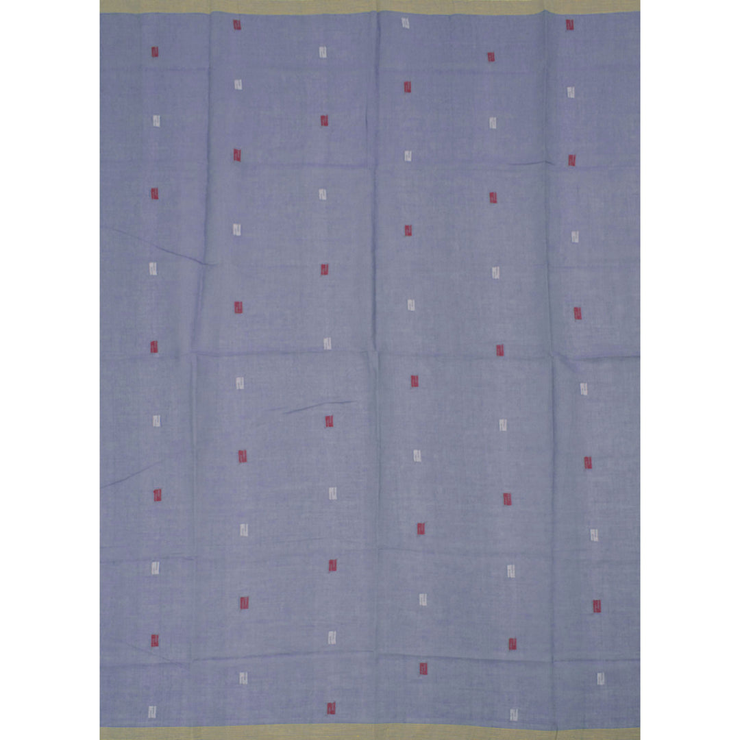 Handloom Jamdani Cotton Blouse Material 10055235