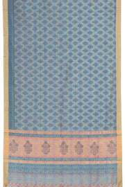 Hand Block Printed Silk Cotton Saree 10059304