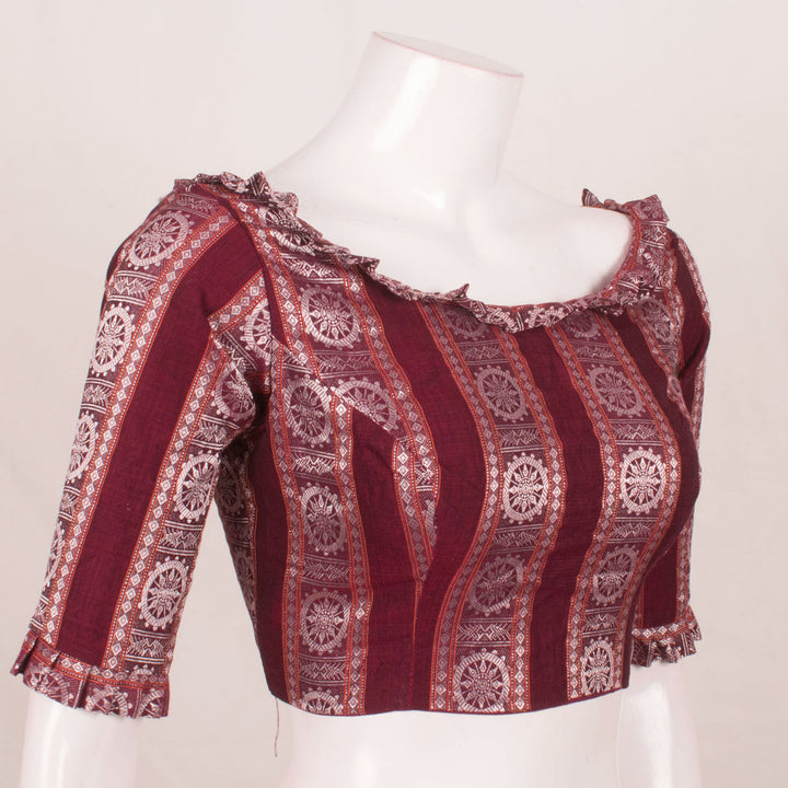 Handloom Odisha Design Cotton Blouse 10055104