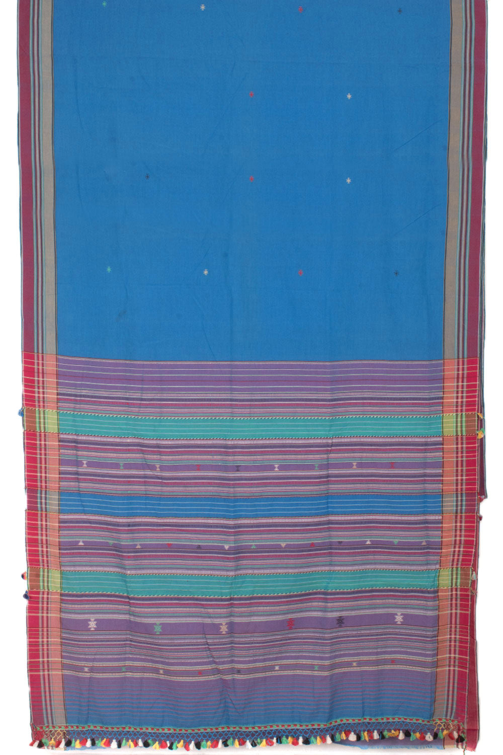 Handloom Bhujodi Cotton Saree 10058034