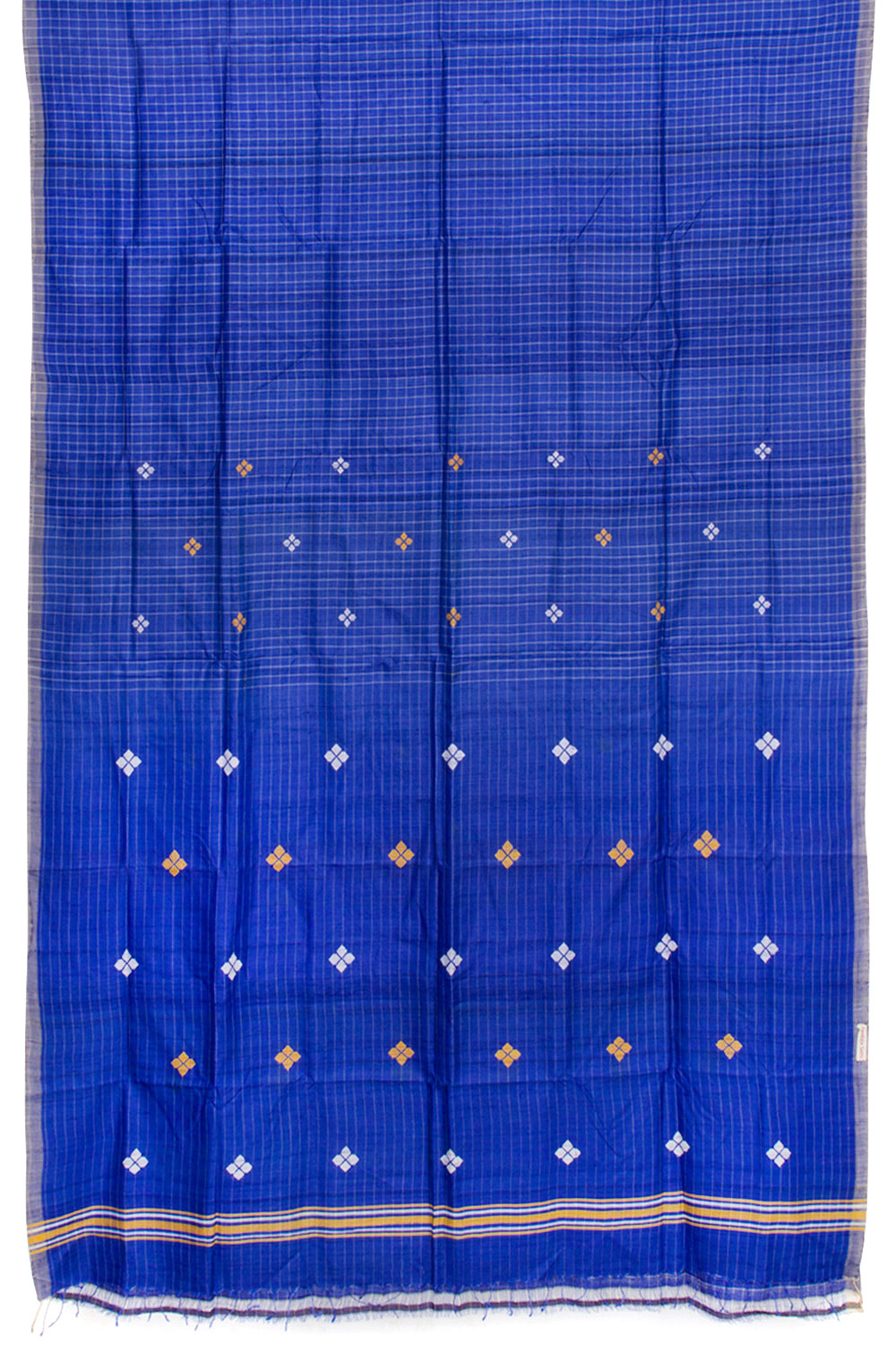 Blue Handloom Odisha Tussar Silk Saree 10060296