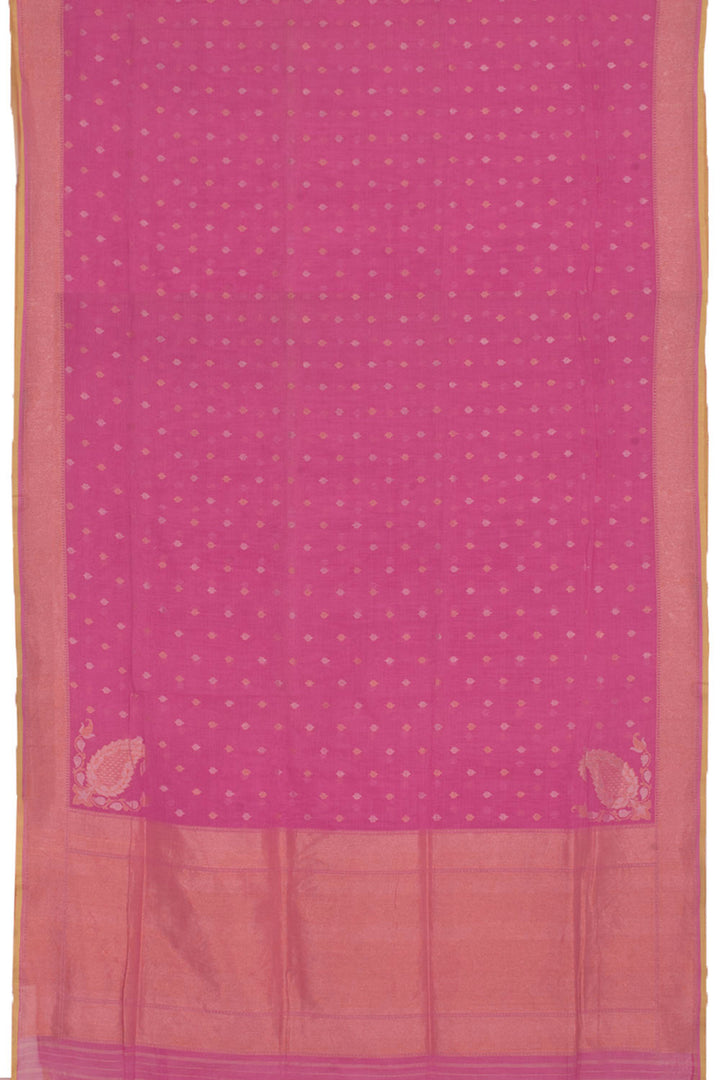 Handloom Banarasi Kadhwa Silk Cotton Saree 10058384