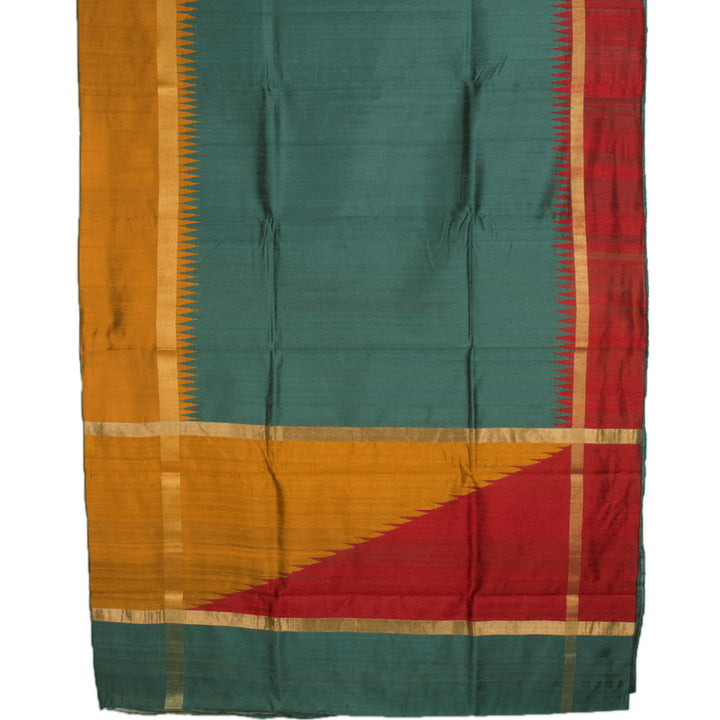 Handloom Kanchipuram Korvai Dupion Silk Saree 10055391