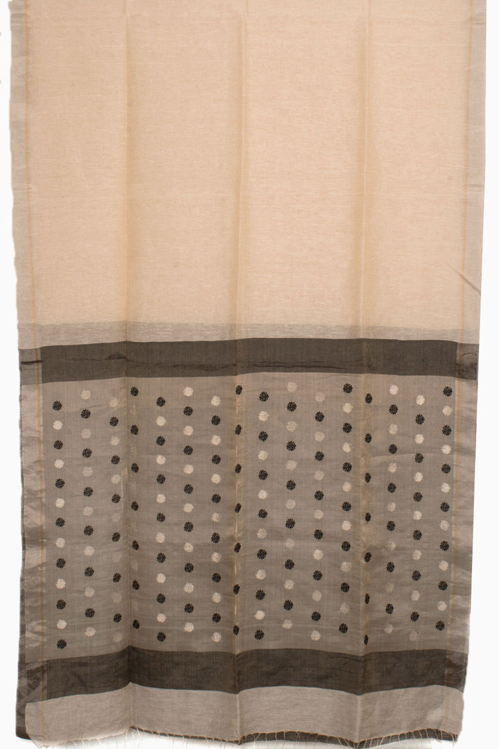 Handloom Tissue Silk Linen Saree 10058007