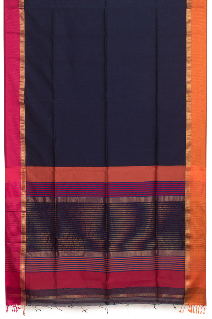 Handloom Maheshwari Silk Cotton Saree 10058817