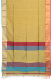 Handloom Maheshwari Silk Cotton Saree 10058821