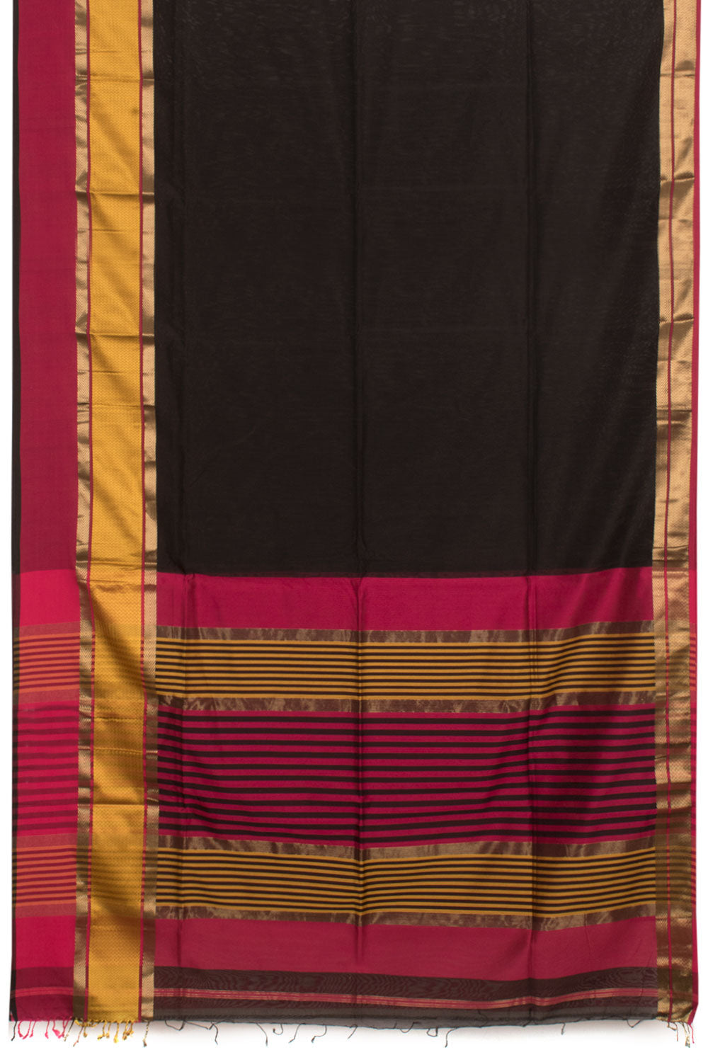 Handloom Maheshwari Silk Cotton Saree 10058824