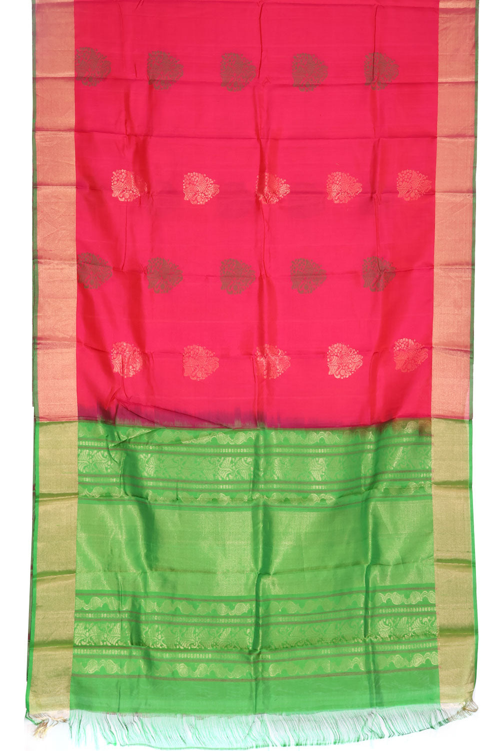 Pink Salem Soft Silk Saree 10059755