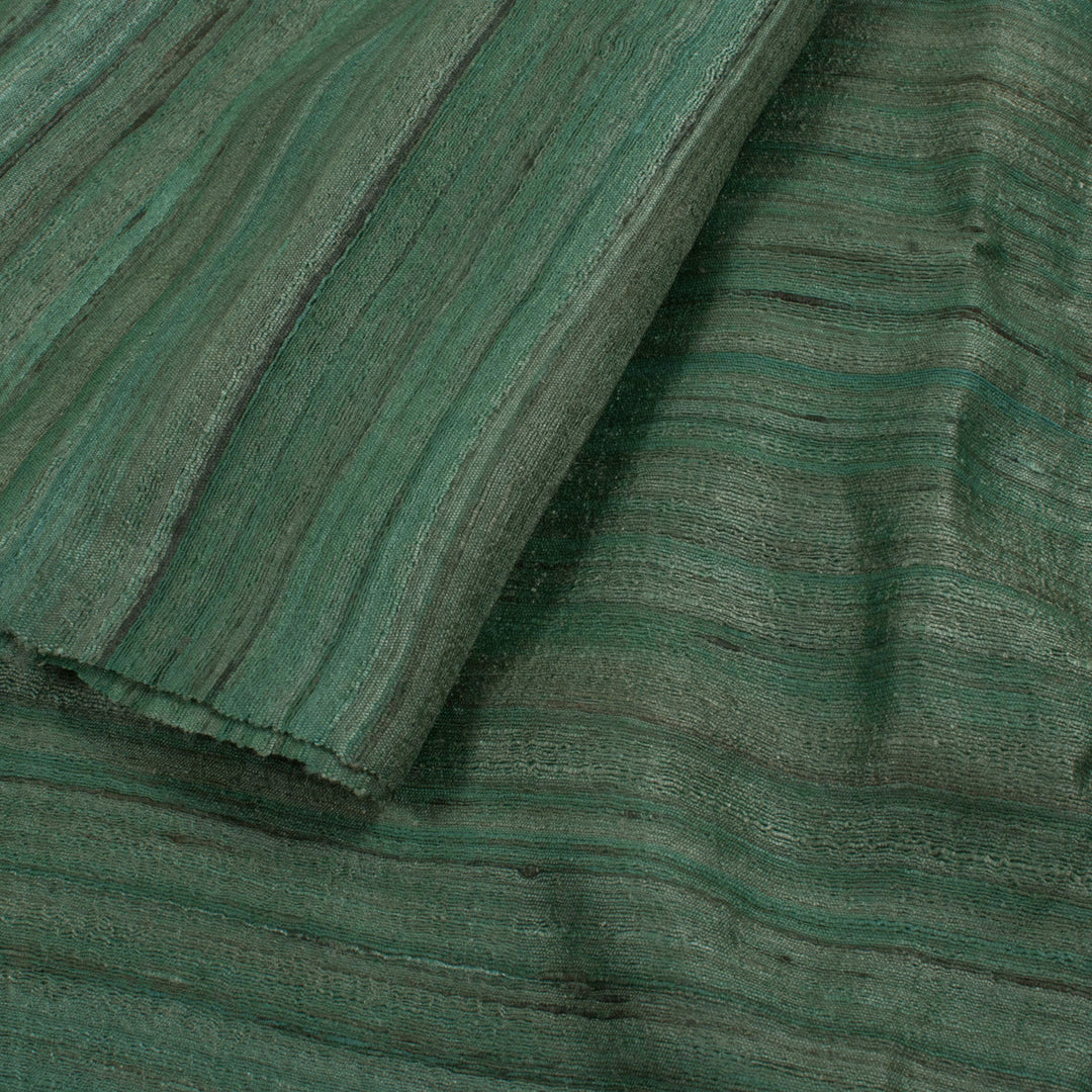 Hand Block Printed Geecha Silk Salwar Suit Material 10056198