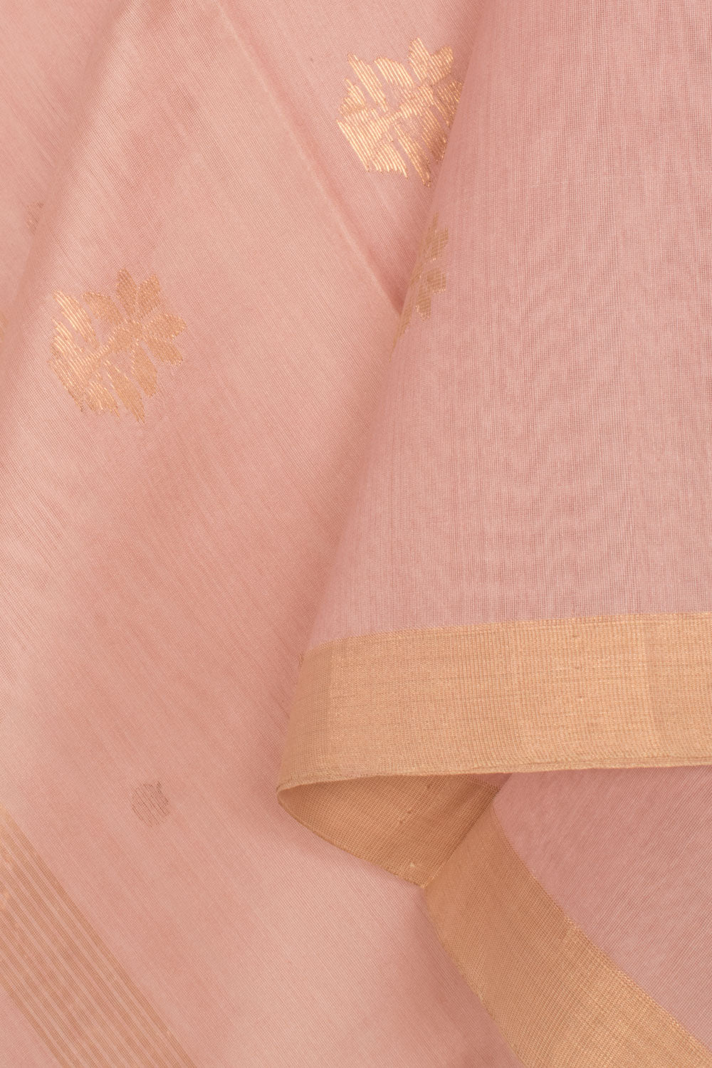 Handloom Chanderi Silk Cotton 2-Piece Salwar Suit Material 10058794