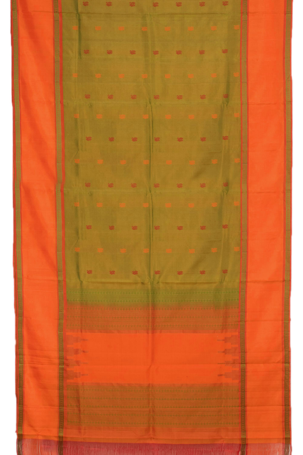 Handloom Pure Silk Threadwork Kanjivaram Saree 10058241