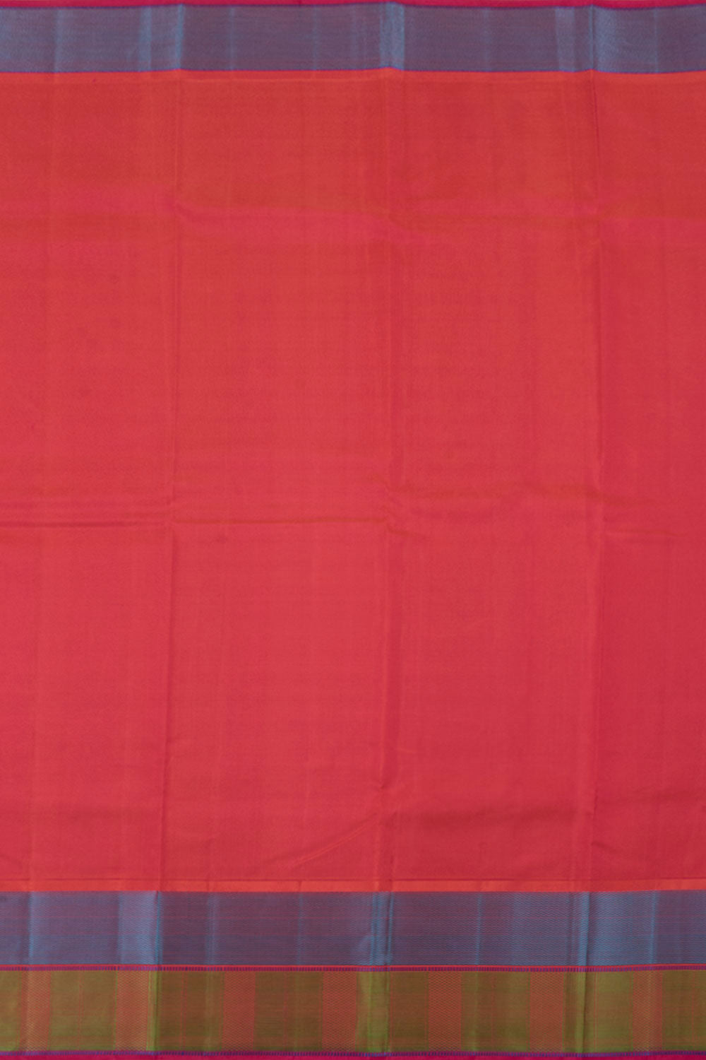 Handloom Pure Silk Threadwork Korvai Kanjivaram Saree 10058248