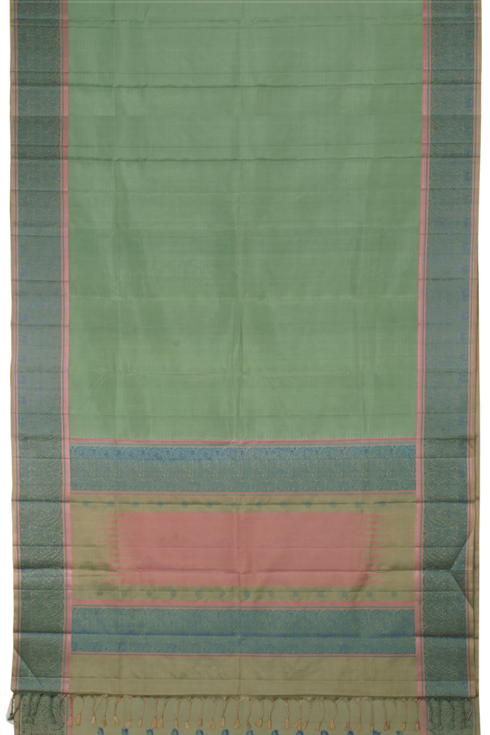 Handloom Pure Silk Threadwork Kanjivaram Saree 10058252