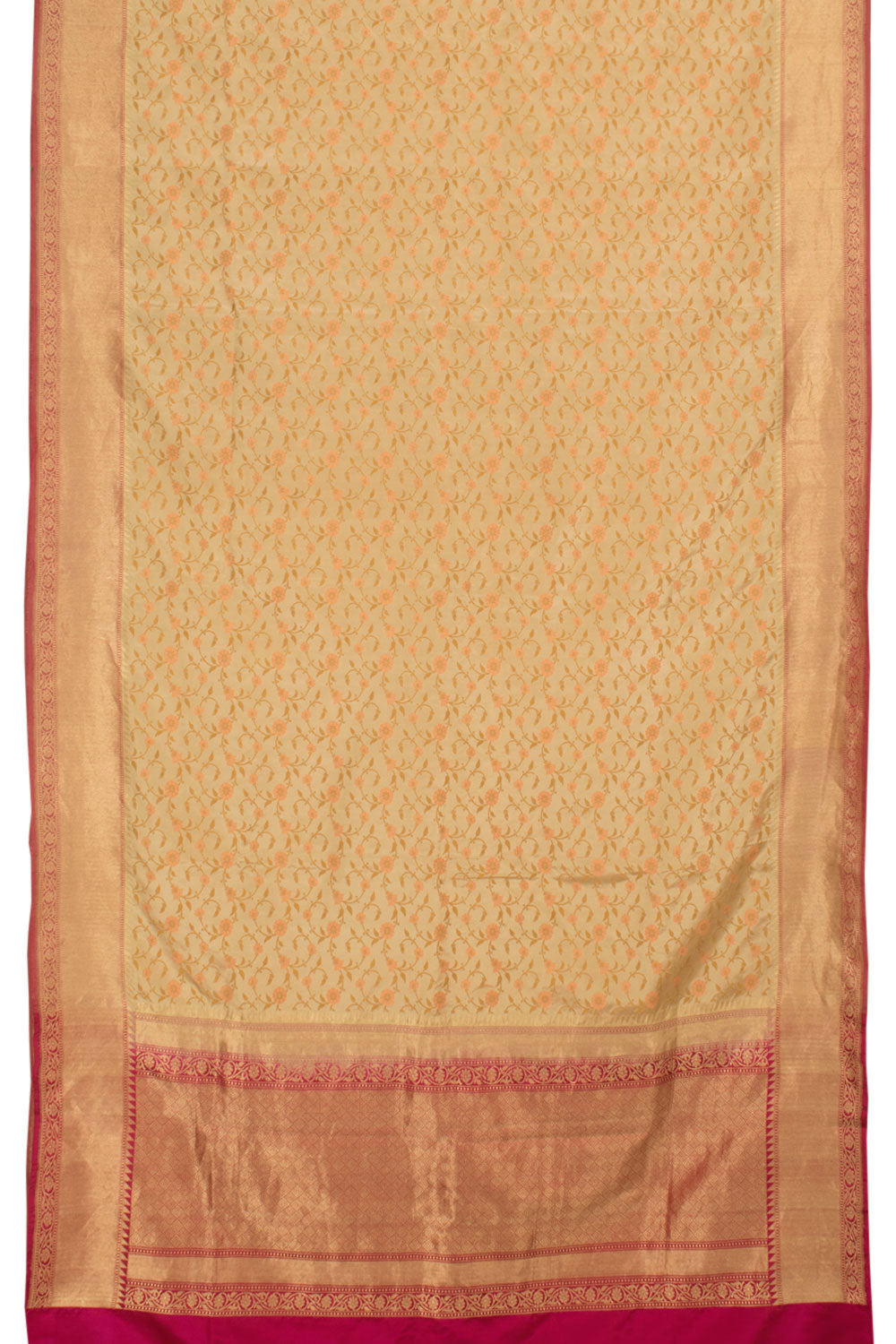 Handloom Banarasi Katrua Katan Silk Saree 10058509