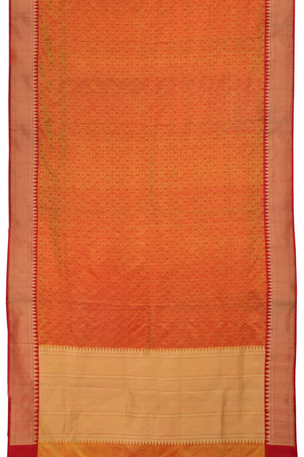 Handloom Banarasi Tanchoi Satin Silk Saree 10058522