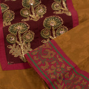 Hand Block Printed Cotton Salwar Suit Material 10054786