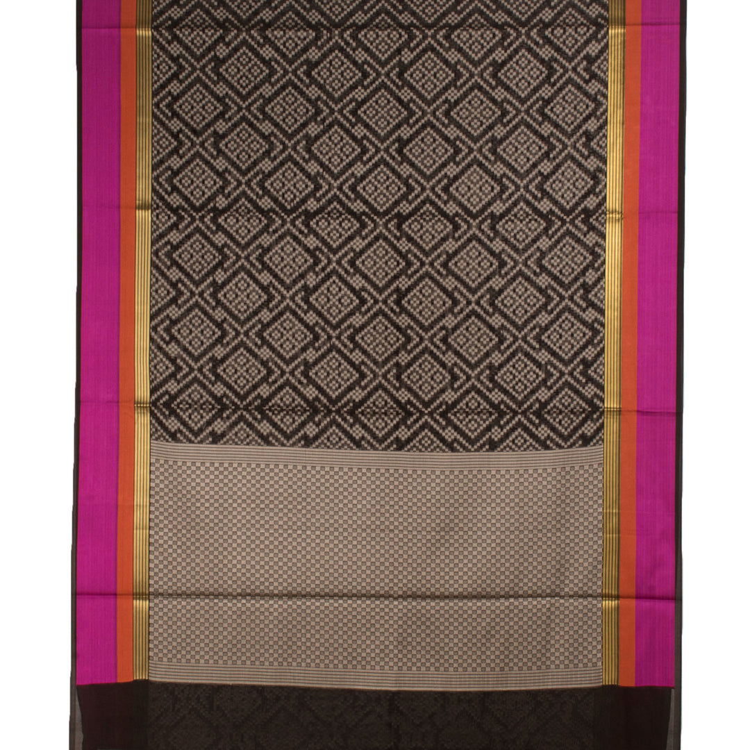Handloom Banarasi Katrua Silk Cotton Saree 10056841