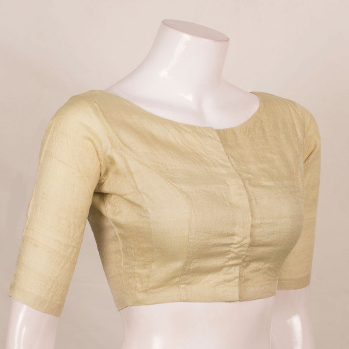 Handcrafted Tussar Silk Blouse 10054996