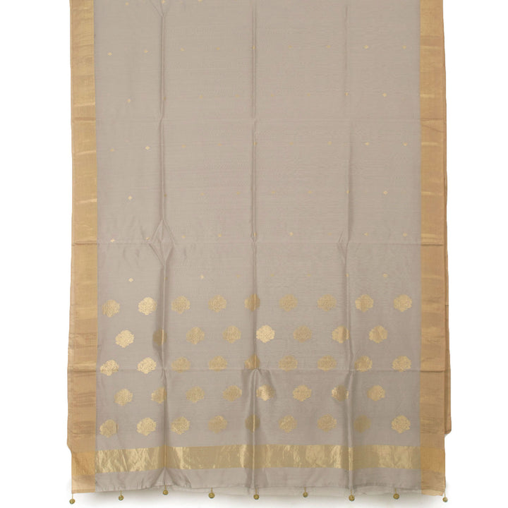 Handloom Chanderi Silk Cotton Saree 10054384