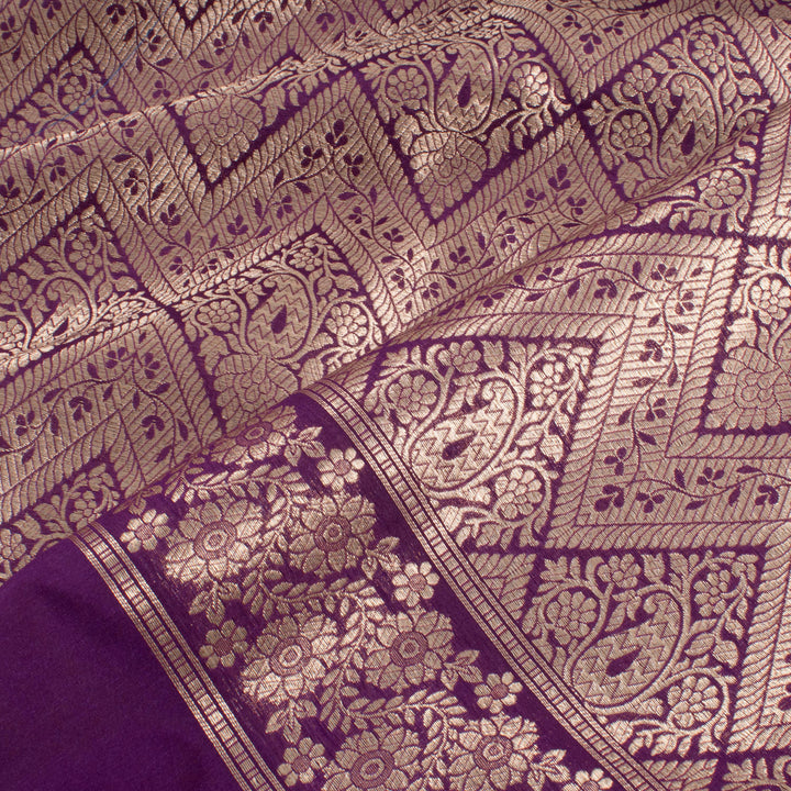 Handloom Banarasi Katrua Silk Salwar Suit Material 10055125