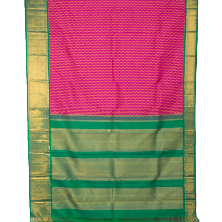 Kanjivaram Pure Zari Korvai Silk Saree 10053739