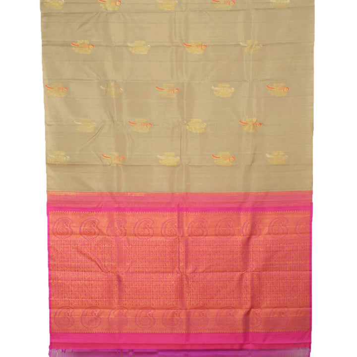 Kanjivaram Pure Zari Silk Saree 10053956