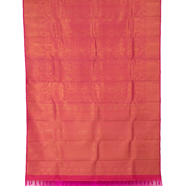Kanjivaram Pure Zari Jacquard Silk Saree 10053963