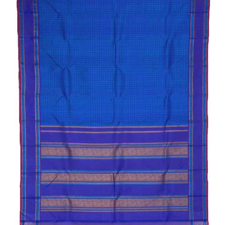 Kanjivaram Pure Zari Jacquard Silk Saree 10055279