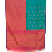 Pure Zari Bridal Korvai Kanjivaram Silk Saree 10055755