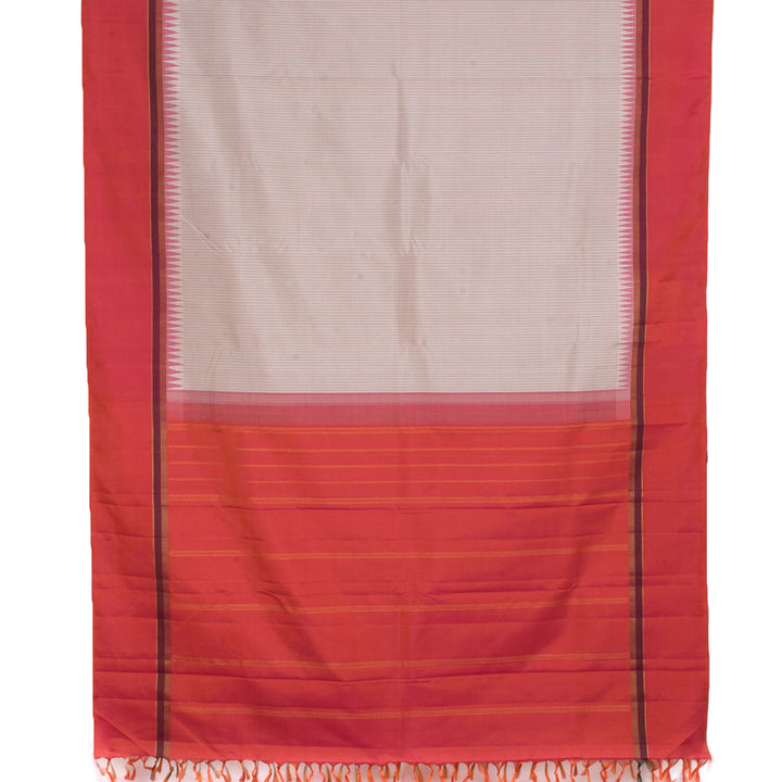 Handloom Pure Zari Korvai Kanjivaram Silk Saree 10056294