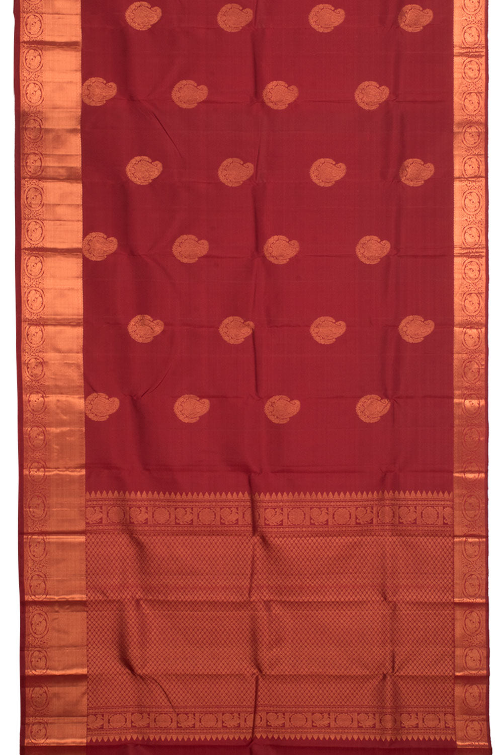 Pure Zari Kanjivaram Silk Saree 10058944
