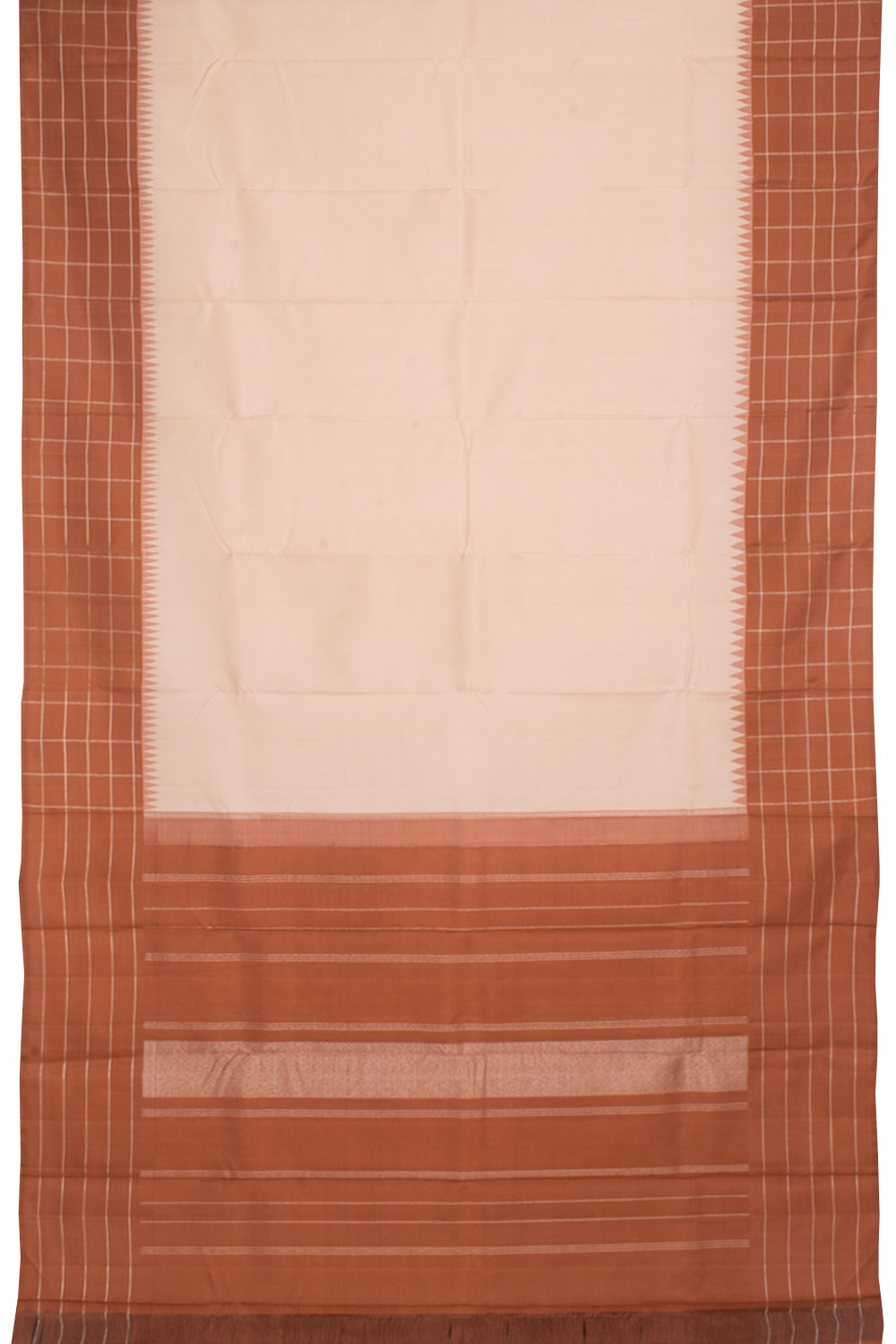 Pure Zari Korvai Kanjivaram Silk Saree 10059024