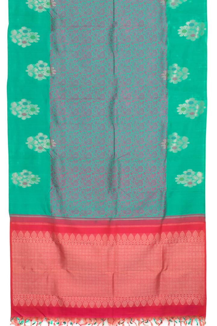 Pure Silk Jacquard Kanjivaram Silk Saree 10059207