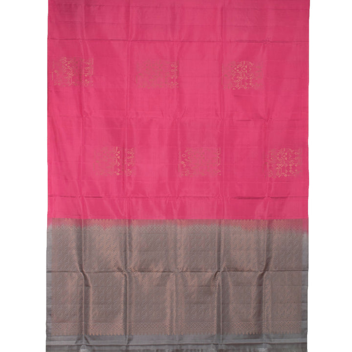 Handloom Kanjivaram Soft Silk Saree 10054876
