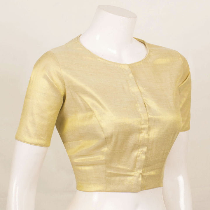 Handcrafted Princess Cut Tissue Silk Blouse 10058677