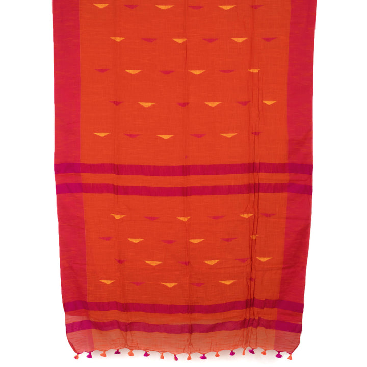 Handloom Bengal Jamdani Linen Saree 10054310