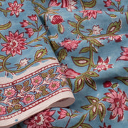 Sanganeri Hand Block Printed Cotton Salwar Suit Material 10056584