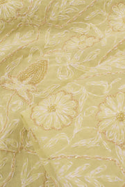 Chikankari Embroidered Cotton Salwar Suit Material 10057962