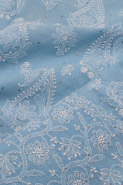 Chikankari Embroidered Cotton Salwar Suit Material 10057972