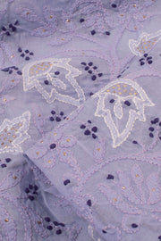 Chikankari Embroidered Cotton Salwar Suit Material 10057973