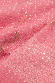 Chikankari Embroidered Cotton Salwar Suit Material 10057979